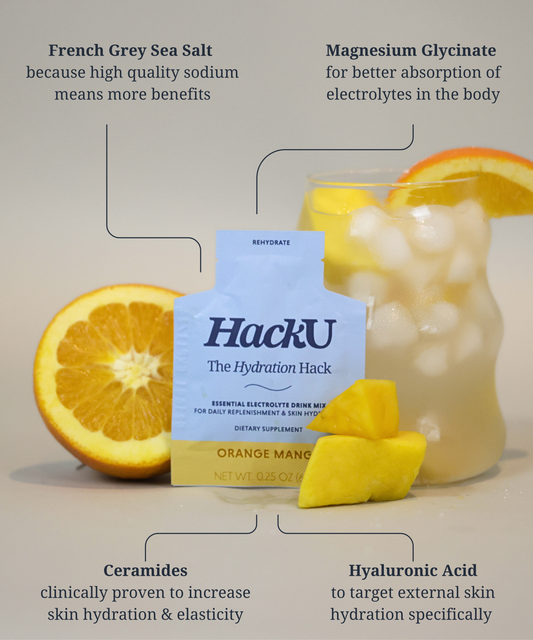 The Hydration Hack- Orange Mango