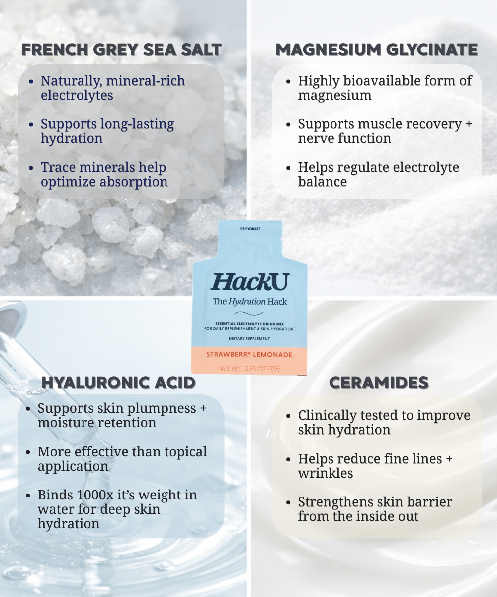 The Hydration Hack- Strawberry Lemonade