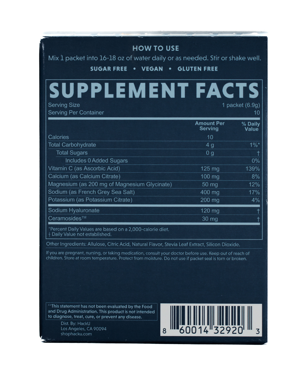 The Hydration Hack- Orange Mango