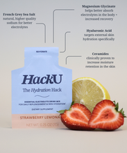 The Hydration Hack- Strawberry Lemonade