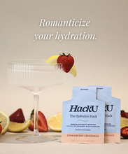 The Hydration Hack- Strawberry Lemonade