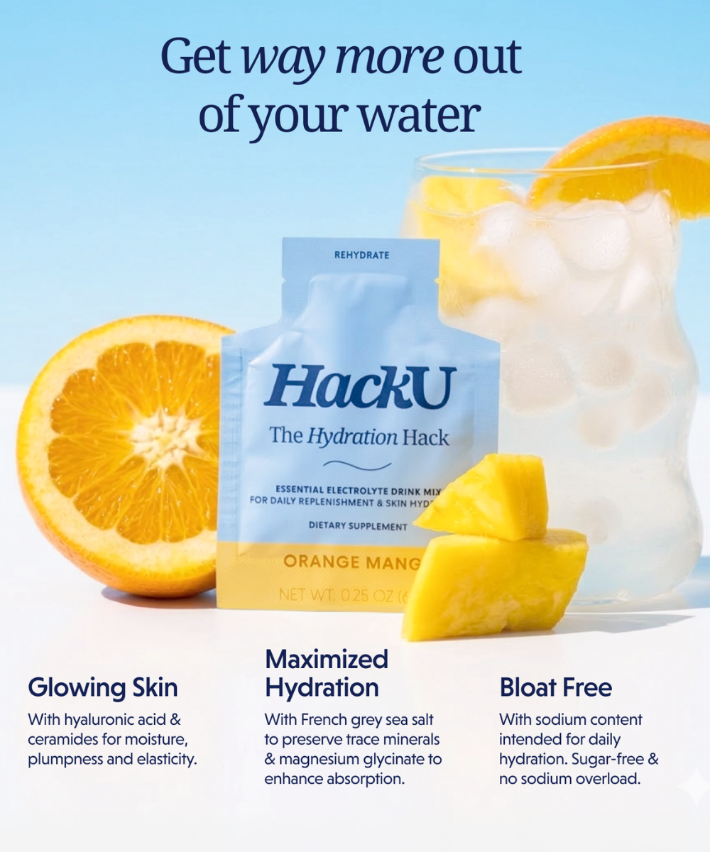 The Hydration Hack- Orange Mango