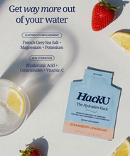 The Hydration Hack- Strawberry Lemonade