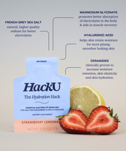 The Hydration Hack- Strawberry Lemonade