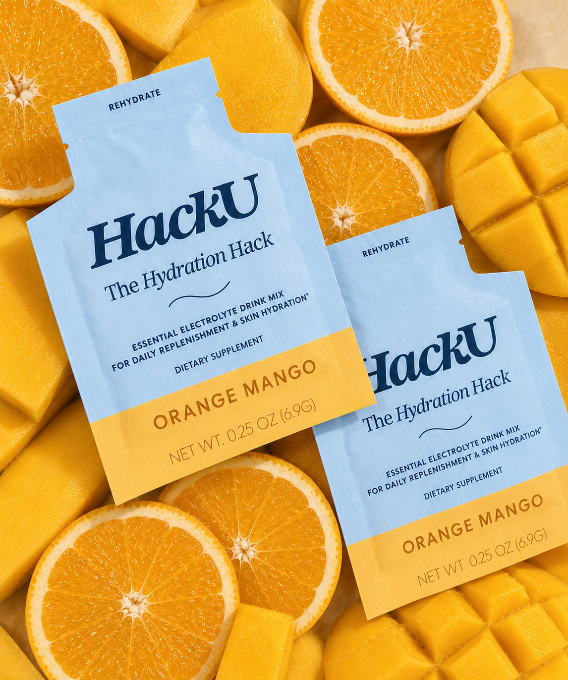 The Hydration Hack- Orange Mango